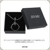 ZIYMU] SBT クロス バンド リング ネックレス クロムハーツ風